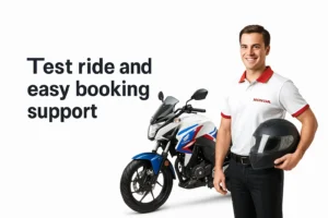 Honda 2-Wheelers with Sales Representative